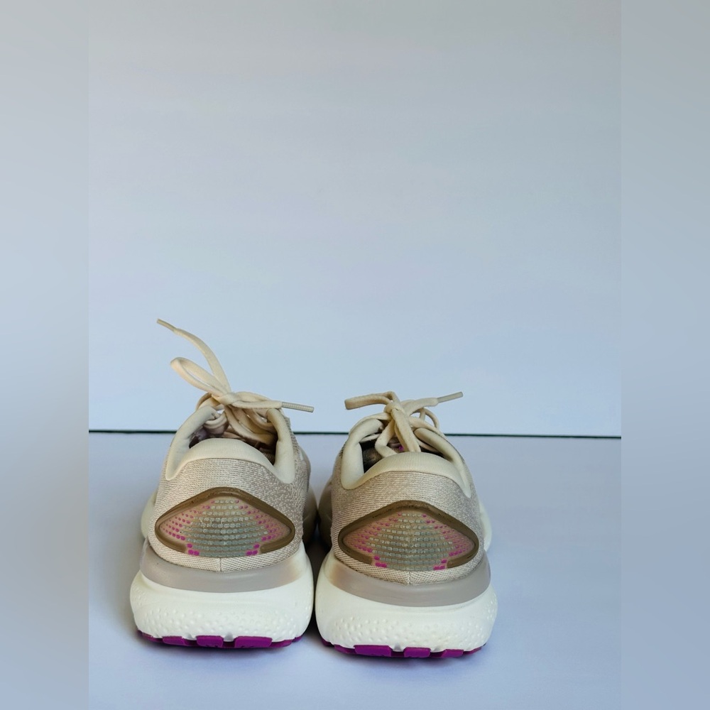 Brooks Ghost 16 Women's Road Running Shoes (almond , peach, purple) - Picture 5 of 7